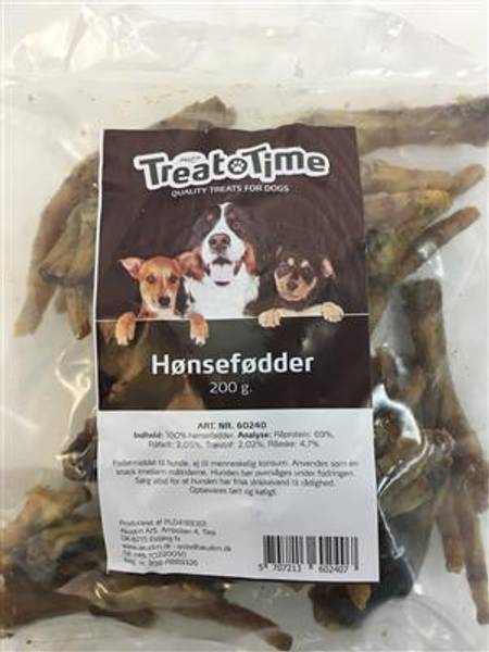 Treat Time Hønseføtter 200g