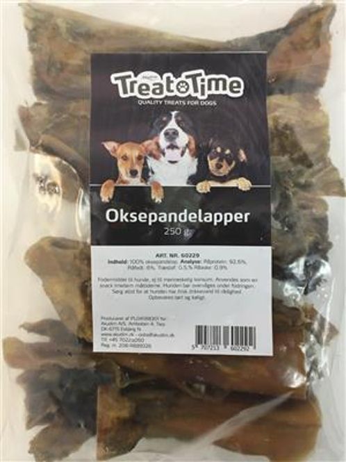 Hovedbilde Treat Time Oksehud 250g