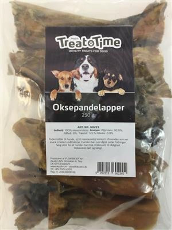 Treat Time Oksehud 250g