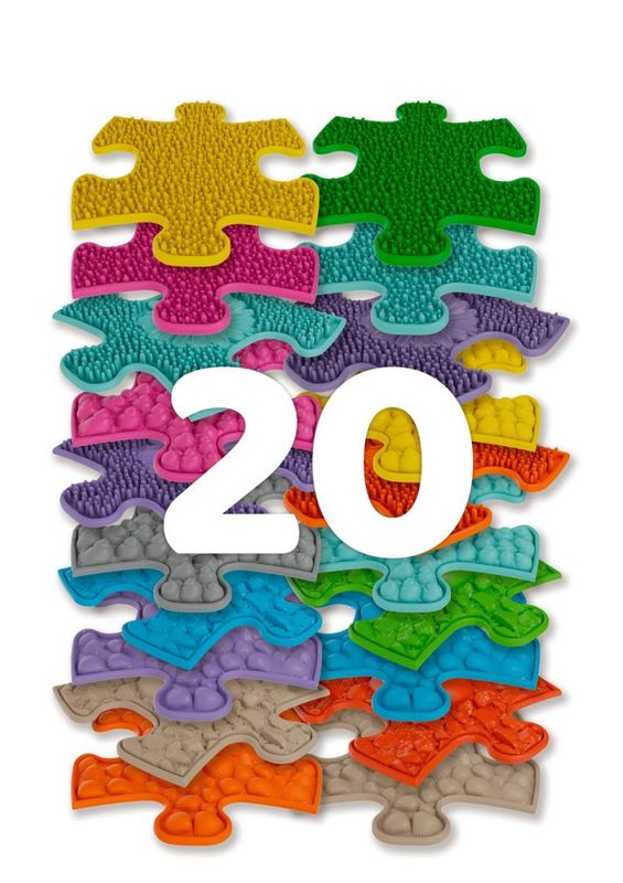 Muffik Mini puzzle set 20stk435